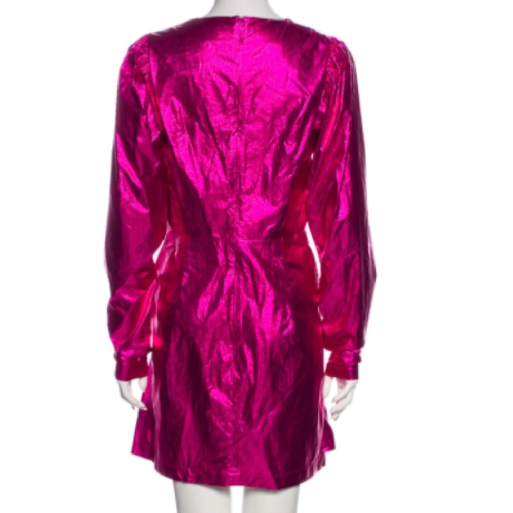 ROTATE BIRGER CHRISTENSEN - V-Neck Mini Dress